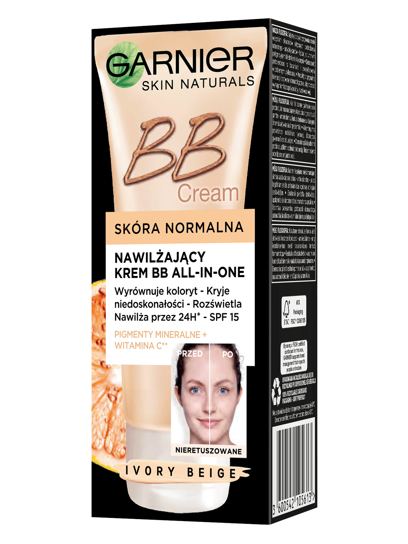 krem bb nawilżający garnier miracle skin perfector